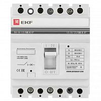 Автоматический выключатель ВА-99 125/100А 4P 25кА EKF | код. mccb99-125-100-4P | EKF 